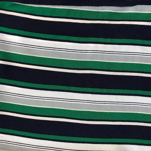 Solemio Los Angeles Striped Wide Leg Cropped Pants - Picture 2 of 4